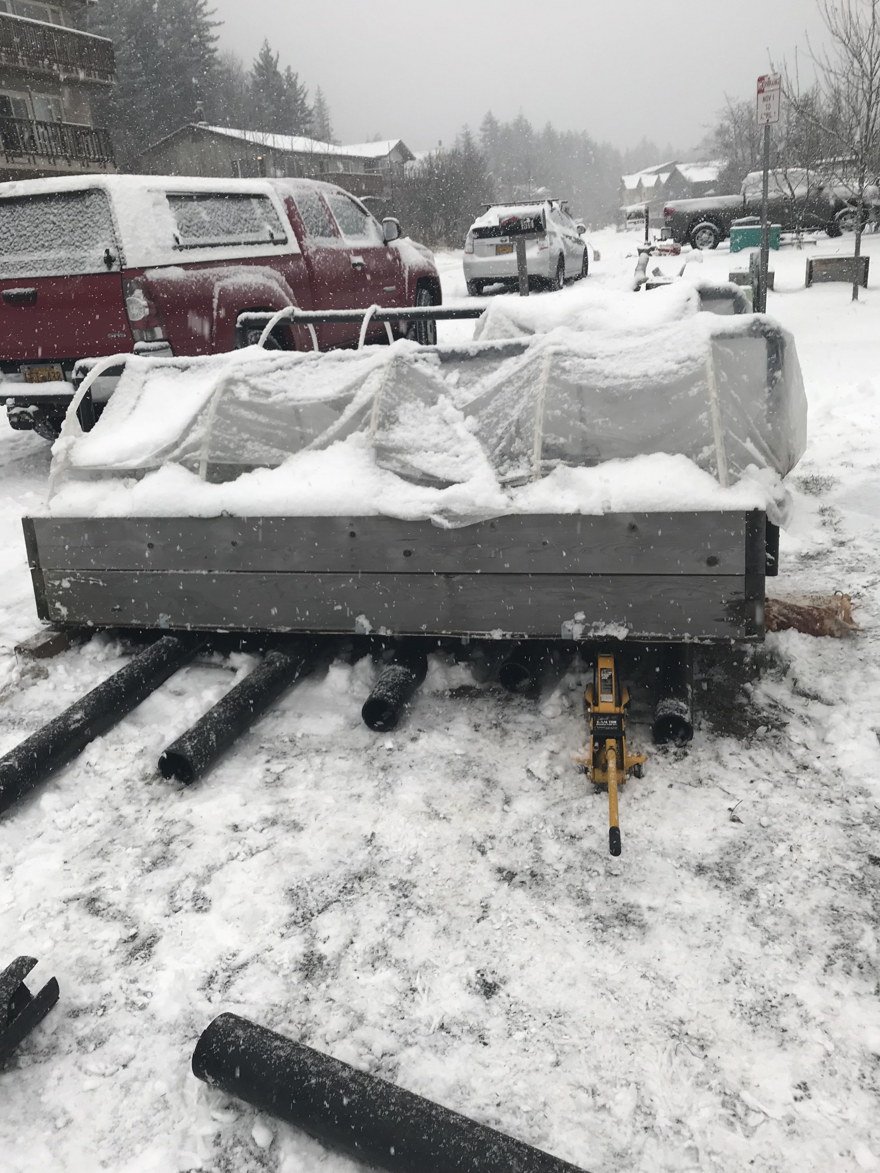 Alaska Garden Box Beds-Moving for Winter - Bill Hanson