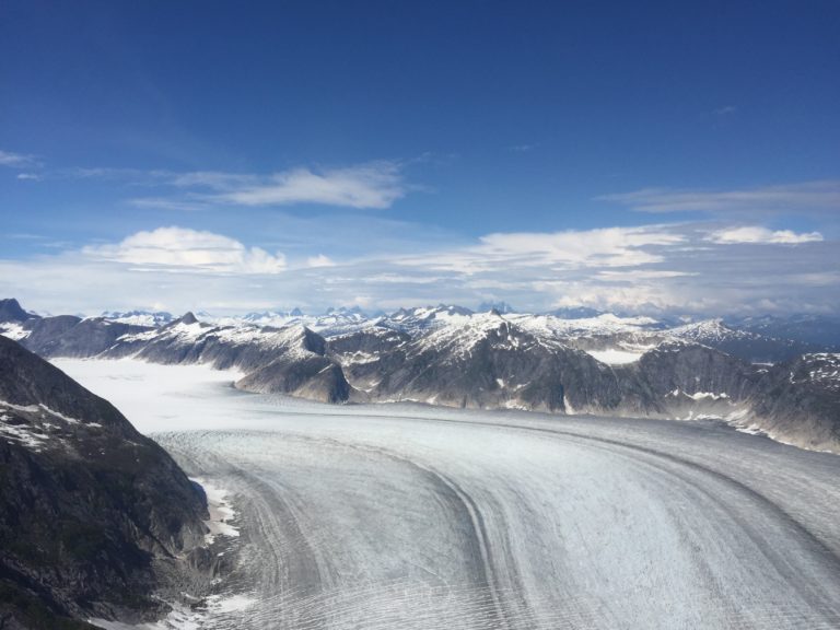 Video-Juneau Icefield viewed from helicopter