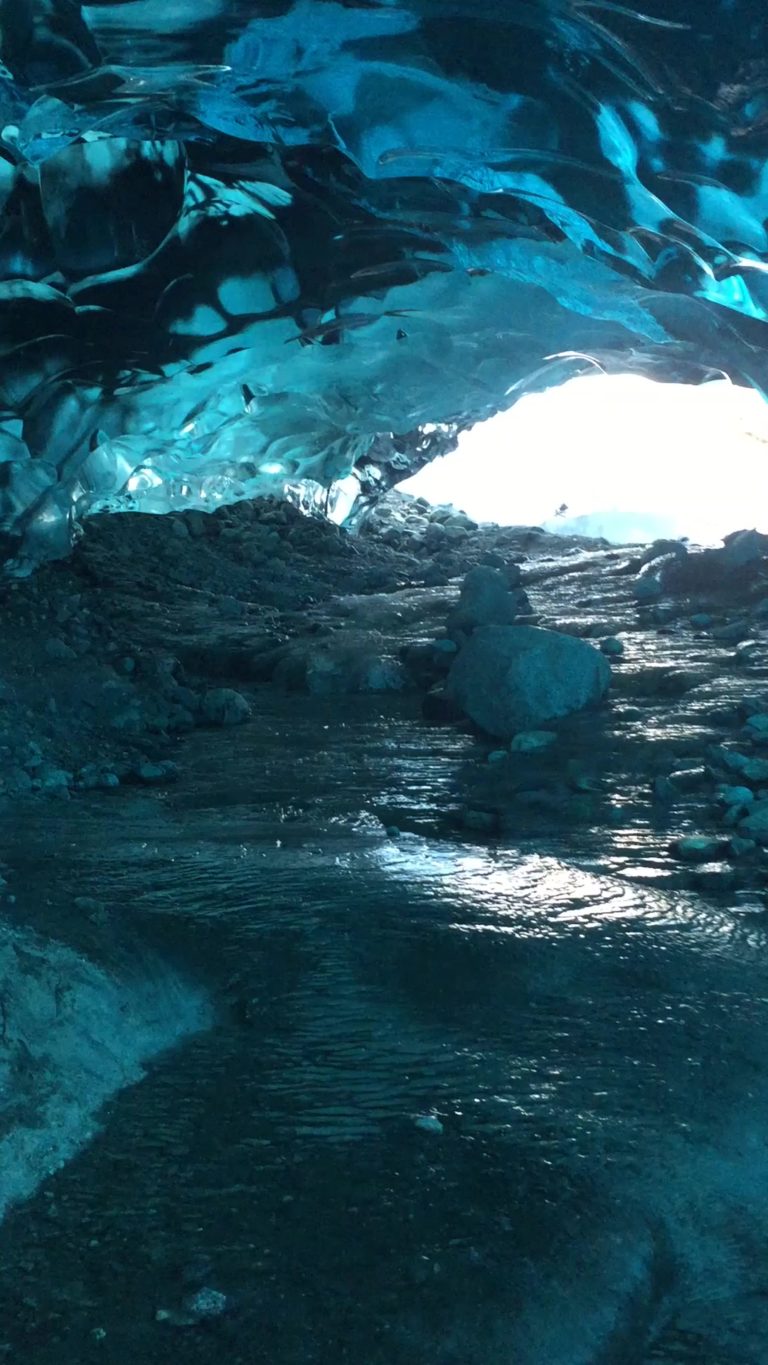 Ice Cave Vanished! Mendenhall Glacier