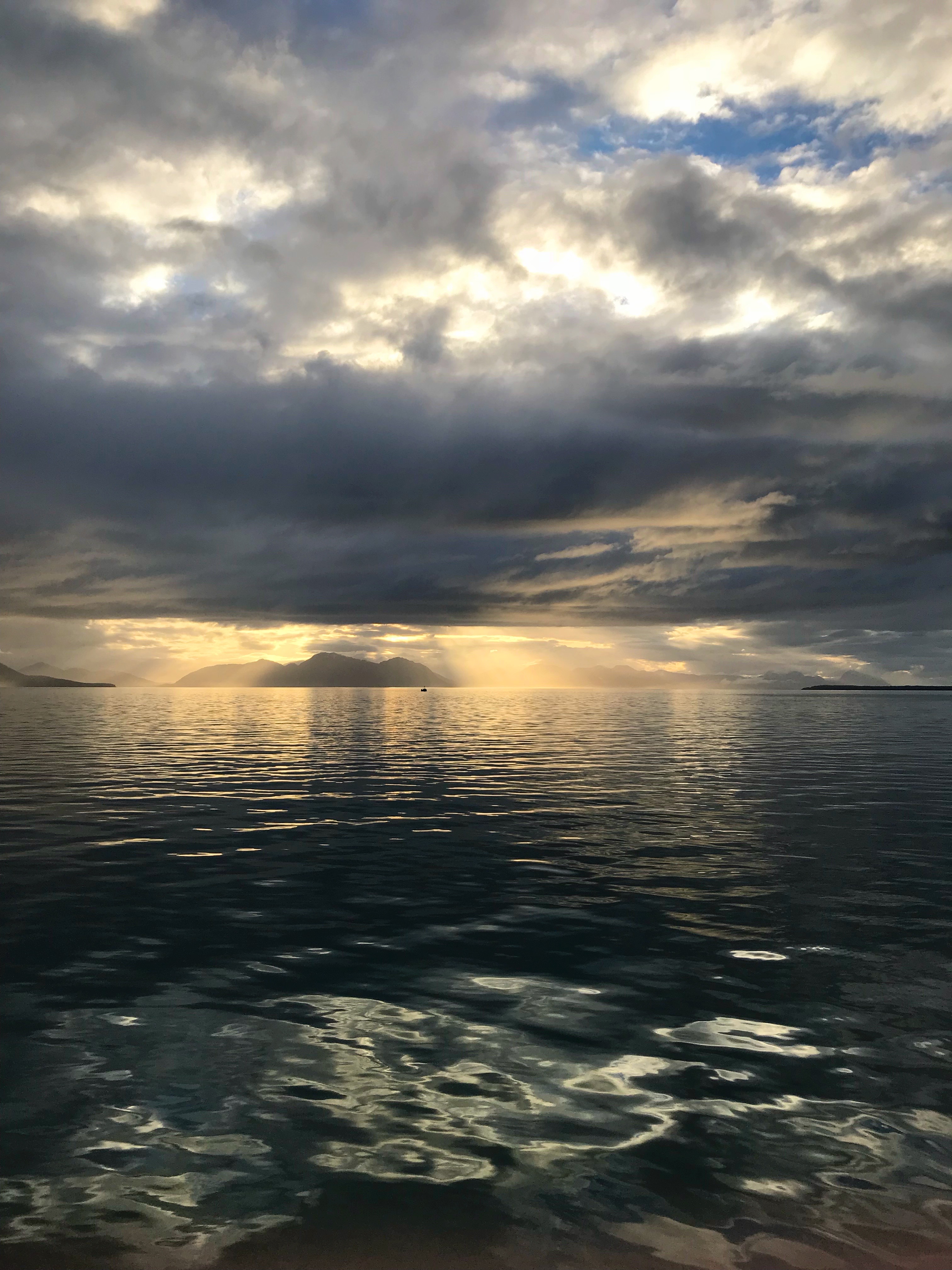 Icy Strait Sunset-Southeast Alaska
